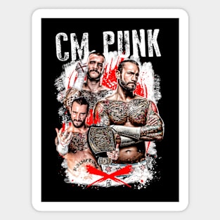 cm punk Magnet